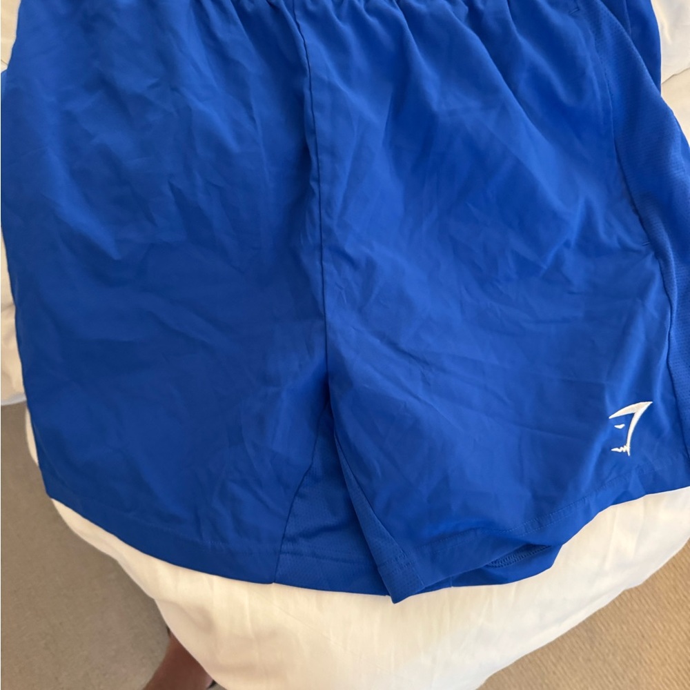 Gymshark Blue Athletic Shorts Lightweight Design